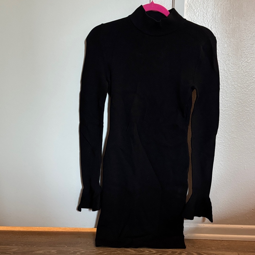 Michael Kors Black Long Sleeve Dress